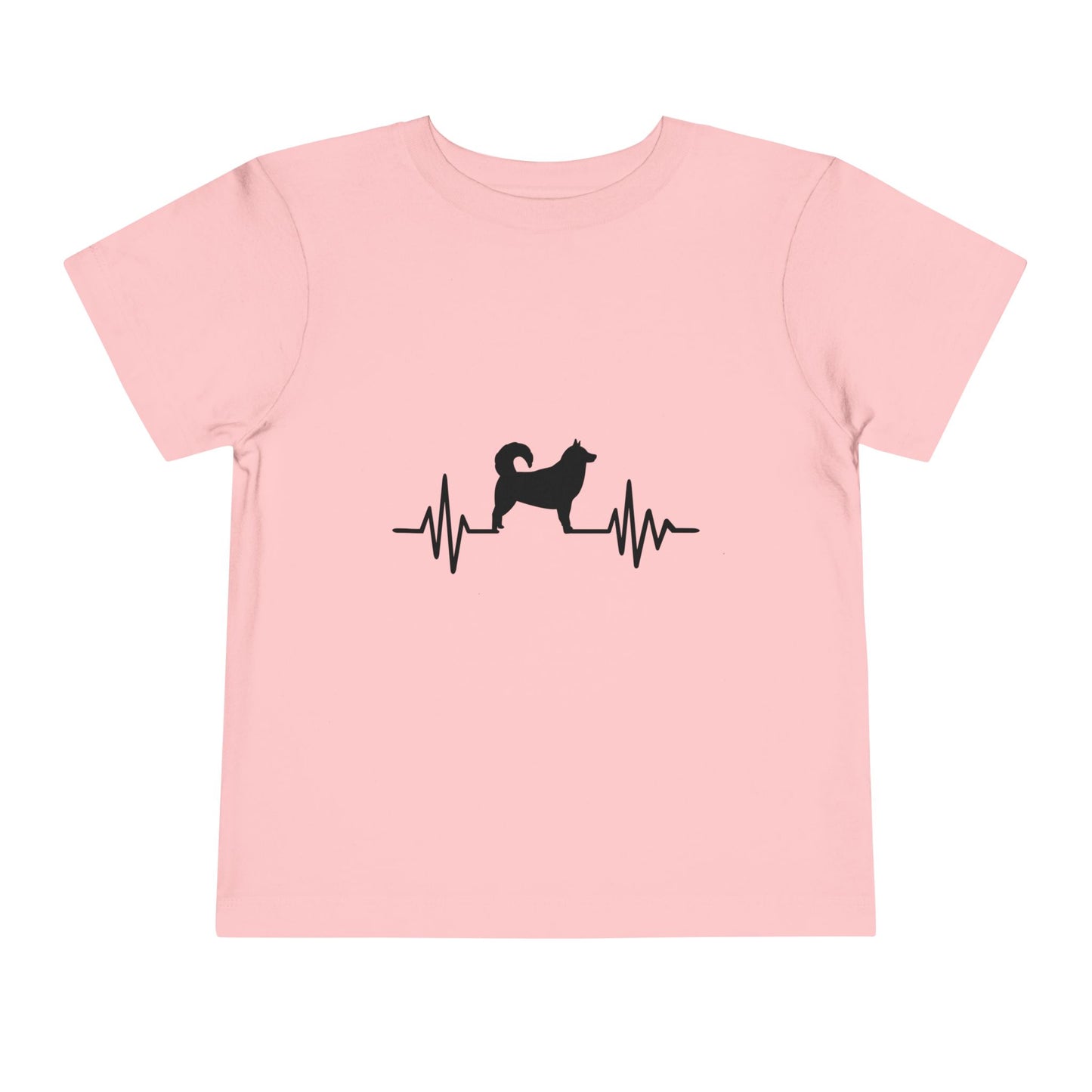 My Heart Beats For Malamutes Toddler Unisex Short Sleeve Crewneck Tee
