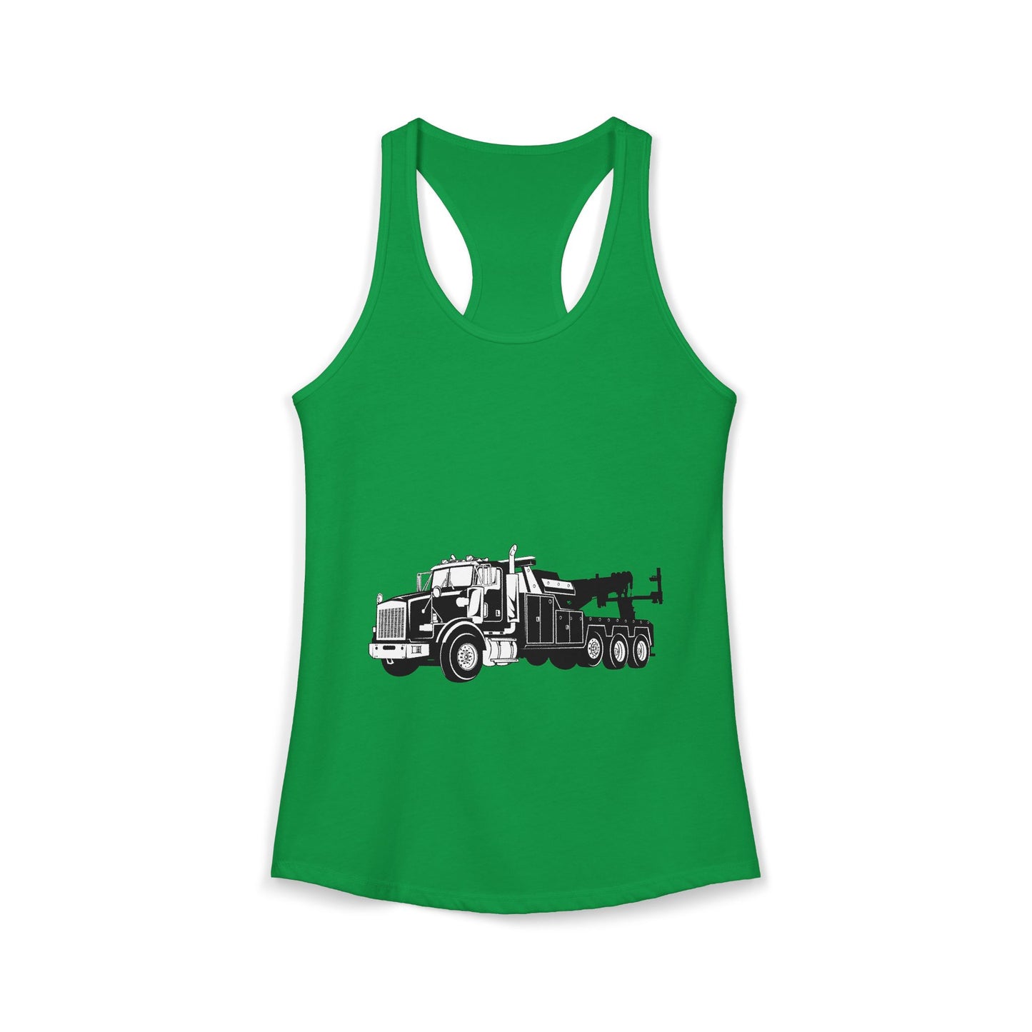 Heavy Tow Truck Women's Racerback Tank