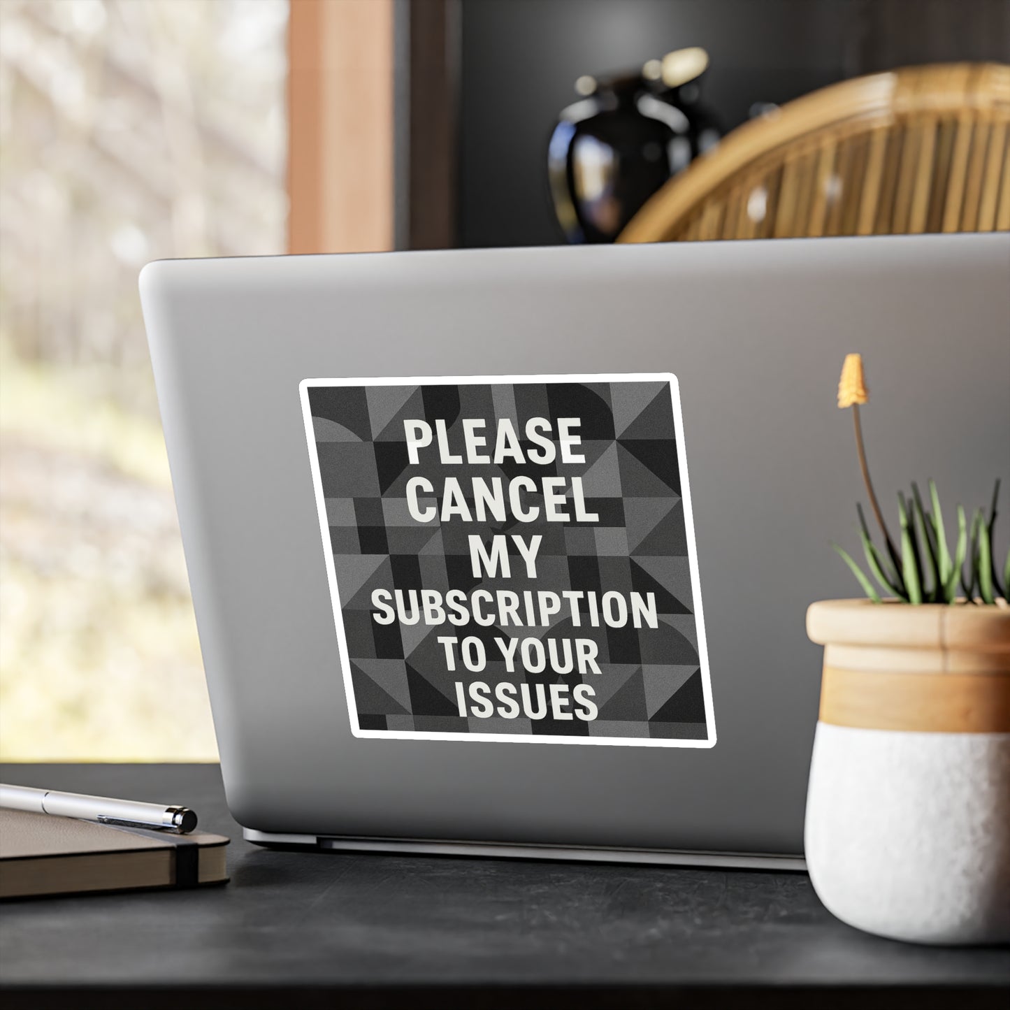 Cancel My Subscirption Vinyl Decal