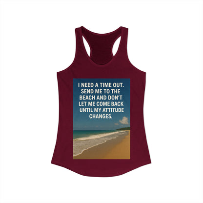 Time Out Women's Racerback Tank