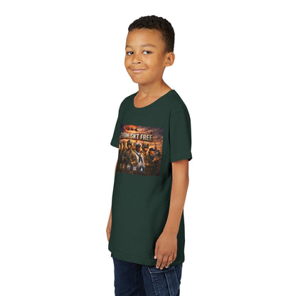 Freedom Isn't Free Youth Unisex Short Sleeve Crewneck Tee
