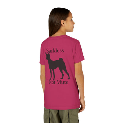 Barkless Not Mute Youth Unisex Short Sleeve Crewneck Tee