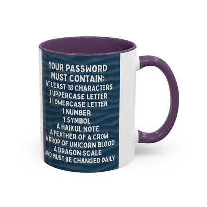 Password 2-Tone Coffee Mug