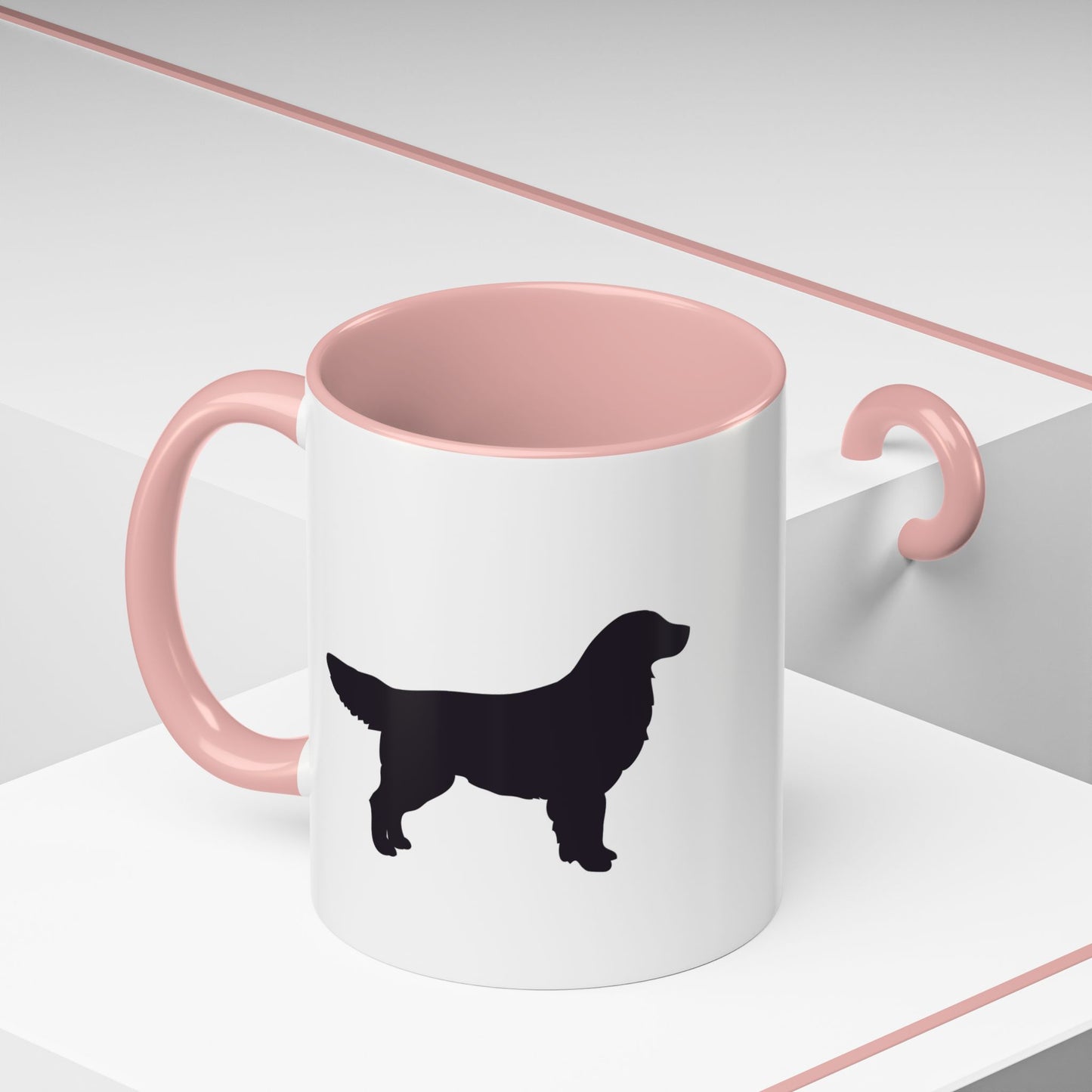 Golden Silhouette 2-Tone Coffee Mug