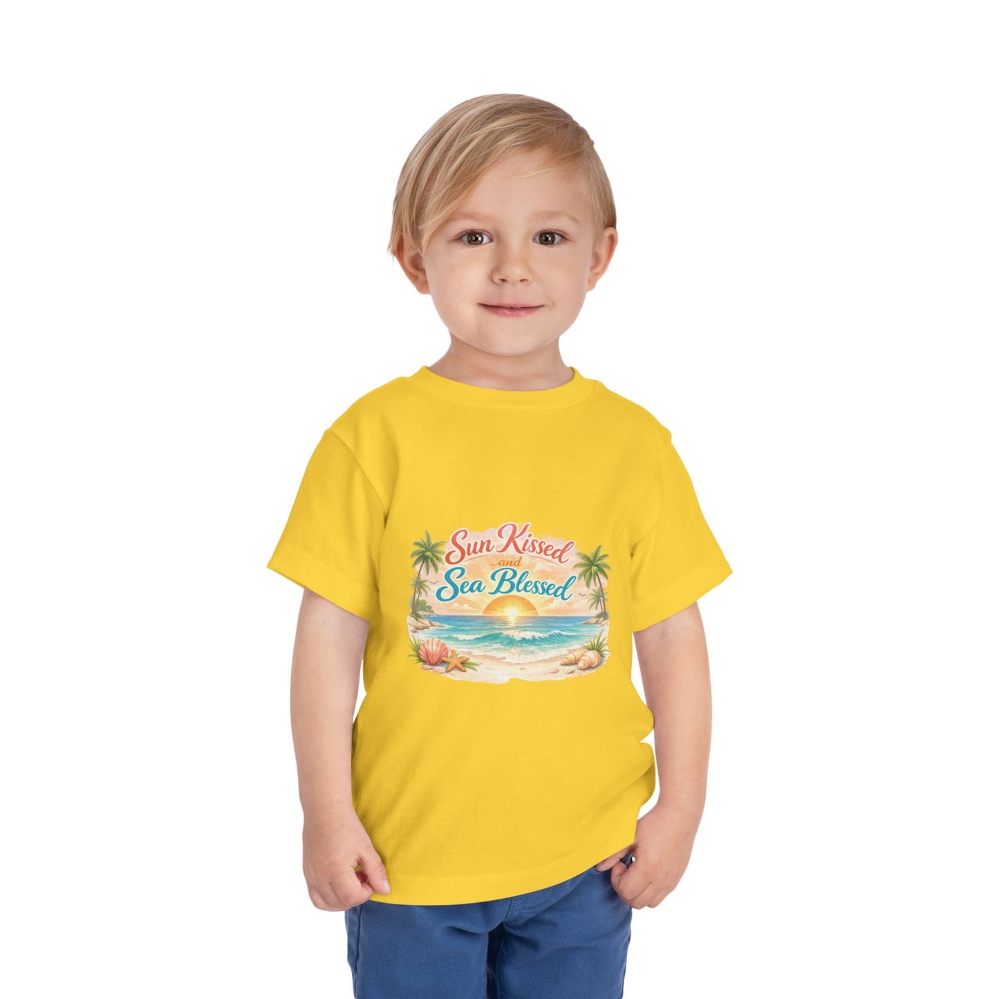 Sun Kissed Toddler Unisex Short Sleeve Crewneck Tee