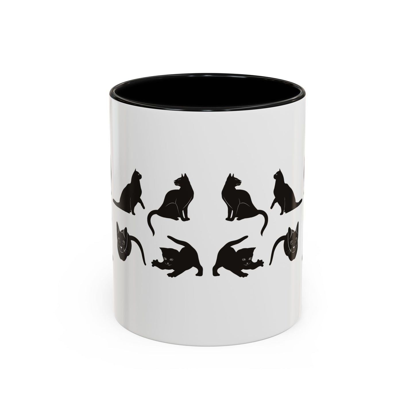 Cats 2-Tone Coffee Mug