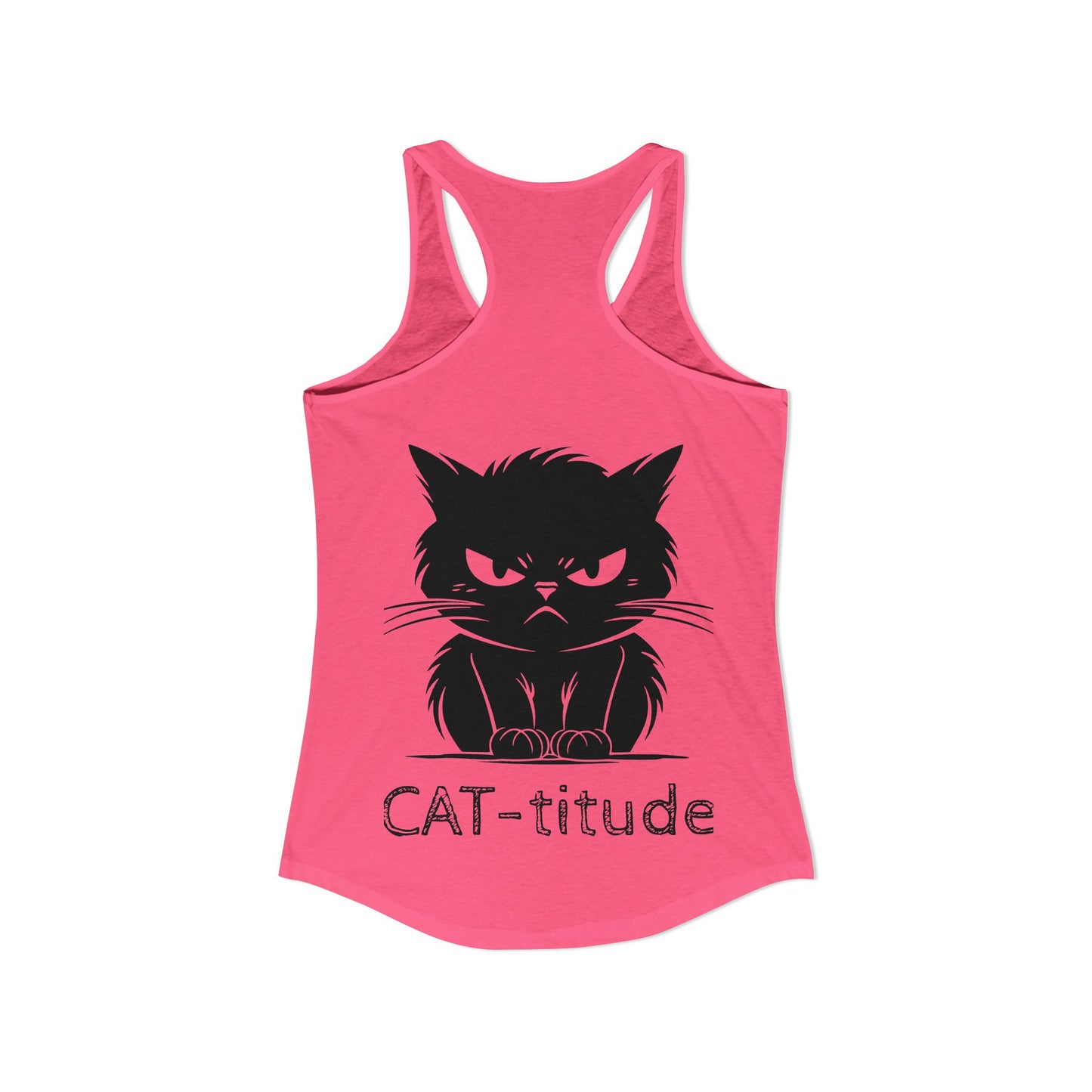 CAT-titude Women's Racerback Tank