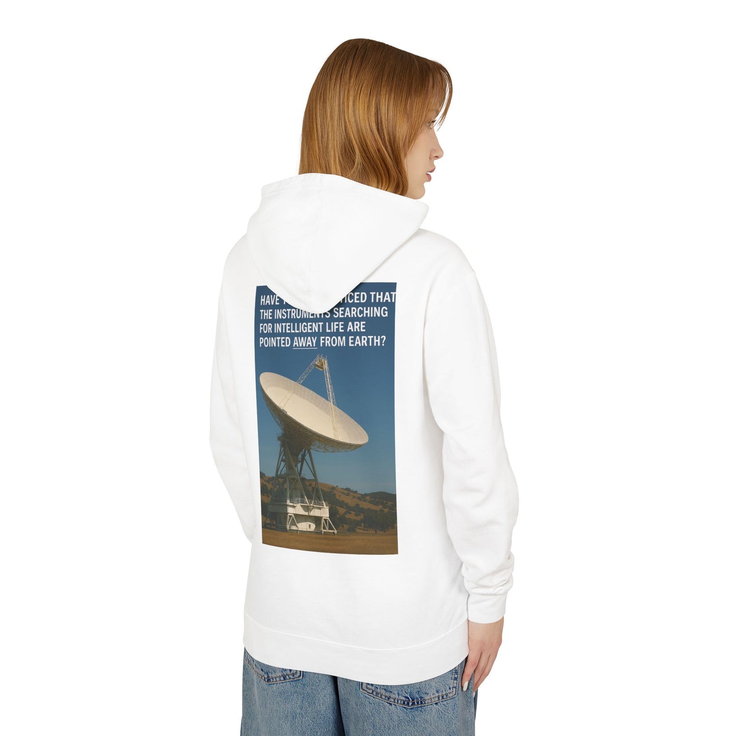 Intelligent Life Unisex Lightweight Hoodie