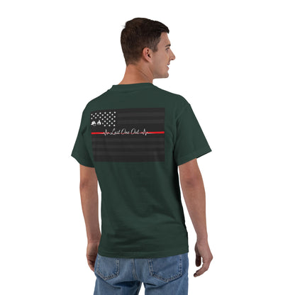 Thin Red Line Men's Short-Sleeve Crewneck Tee