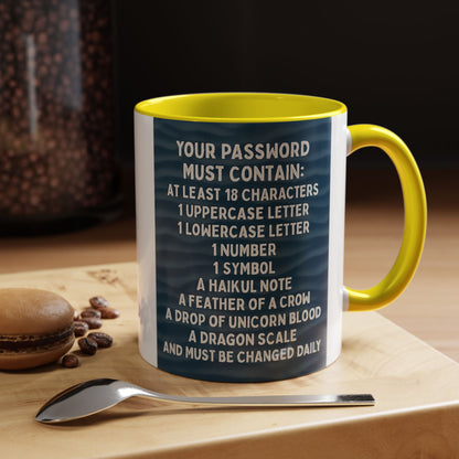 Password 2-Tone Coffee Mug