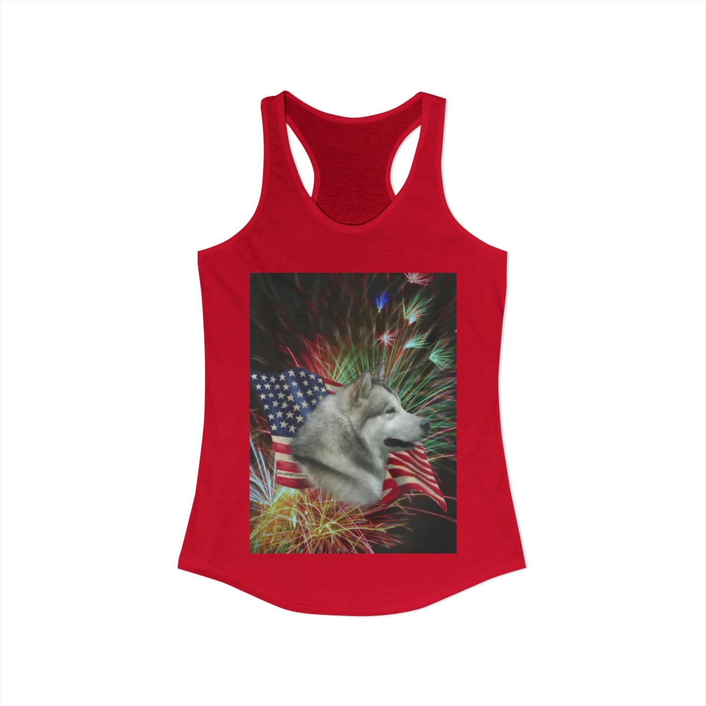 American Malamute Women's Racerback Tank