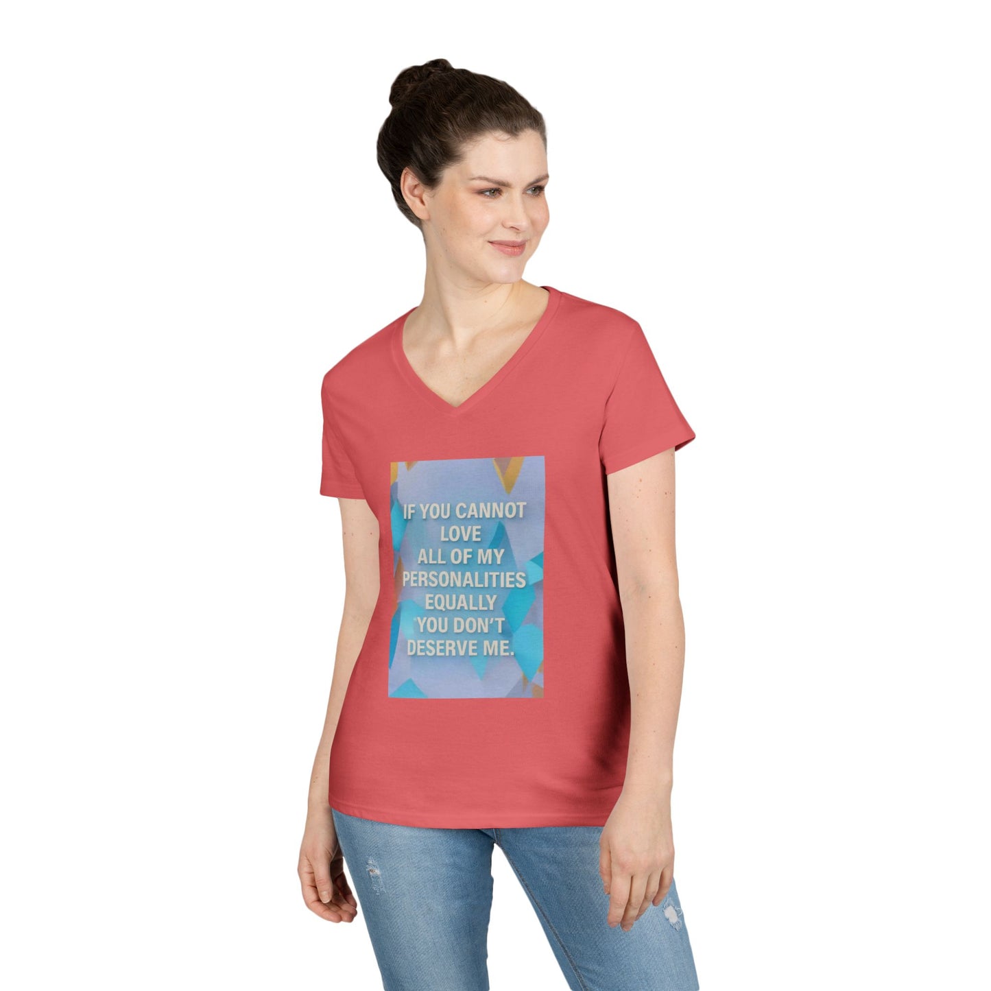 All Of My Personalities Women's V-Neck T-Shirt