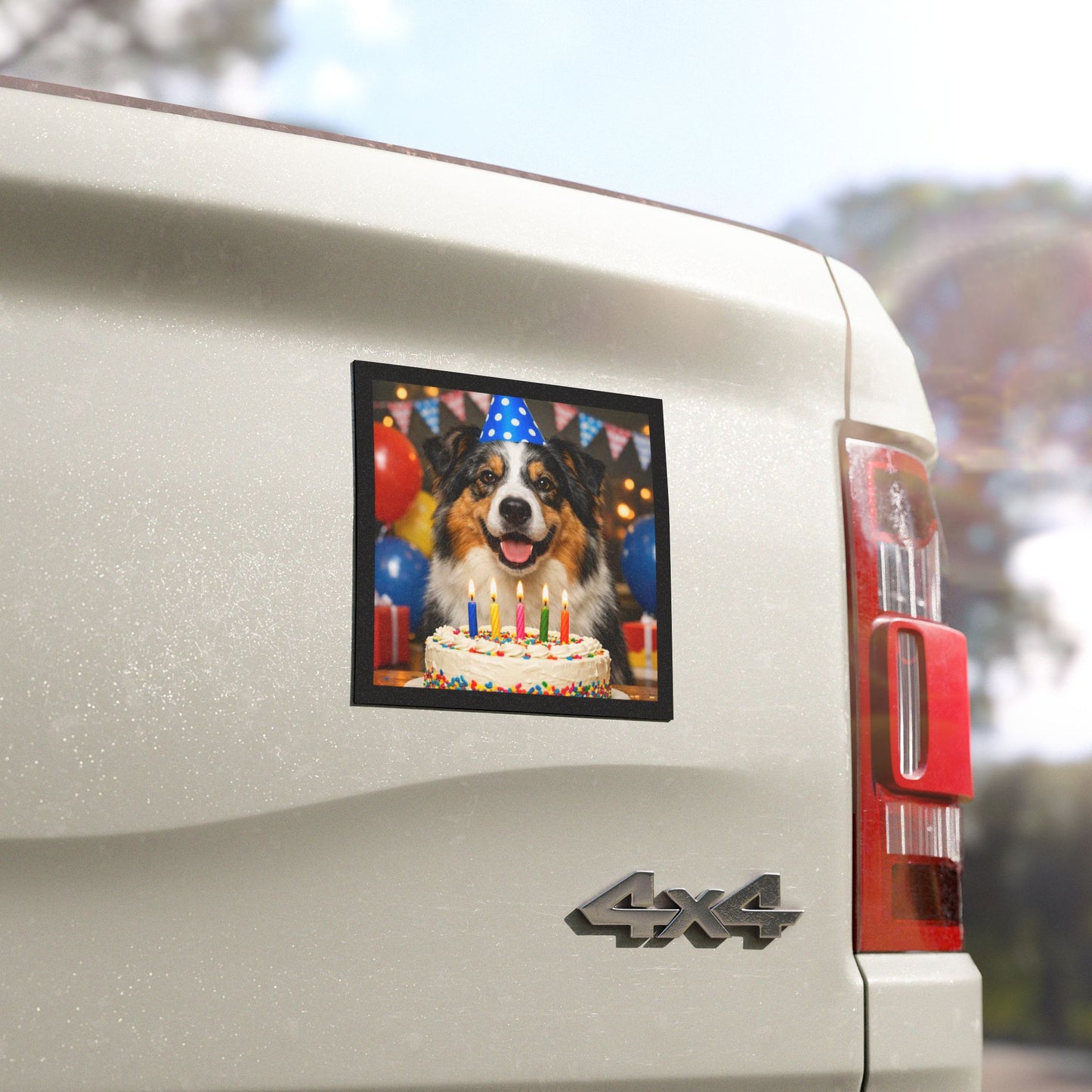 Birthday Buddy Aussie Indoor/Outdoor Magnet
