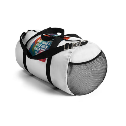 When You Talk Duffel Bag