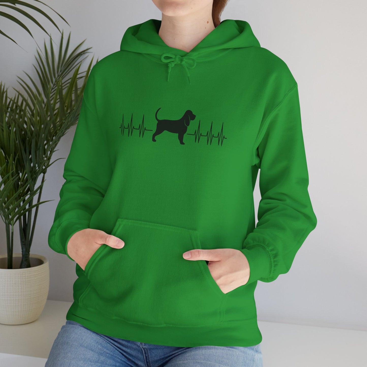 My Heart Beats For Bloodhounds Unisex Hoodie