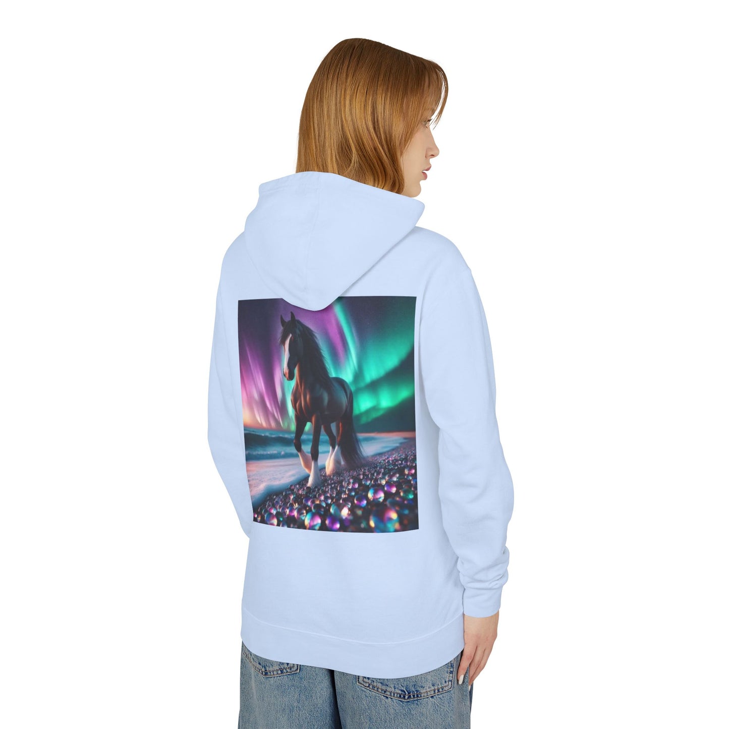 Midnight Magic Unisex Lightweight Hoodie
