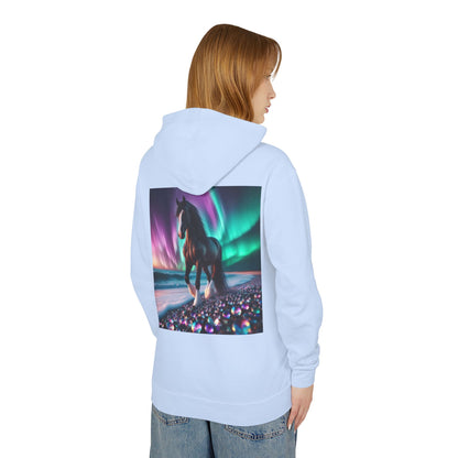 Midnight Magic Unisex Lightweight Hoodie