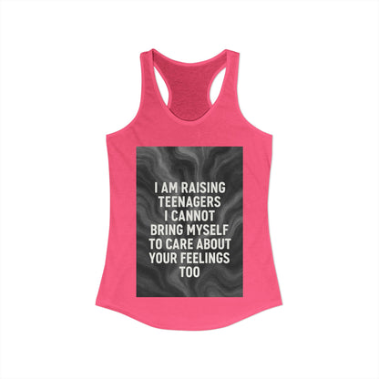 Raising Teenagers Women's Racerback Tank