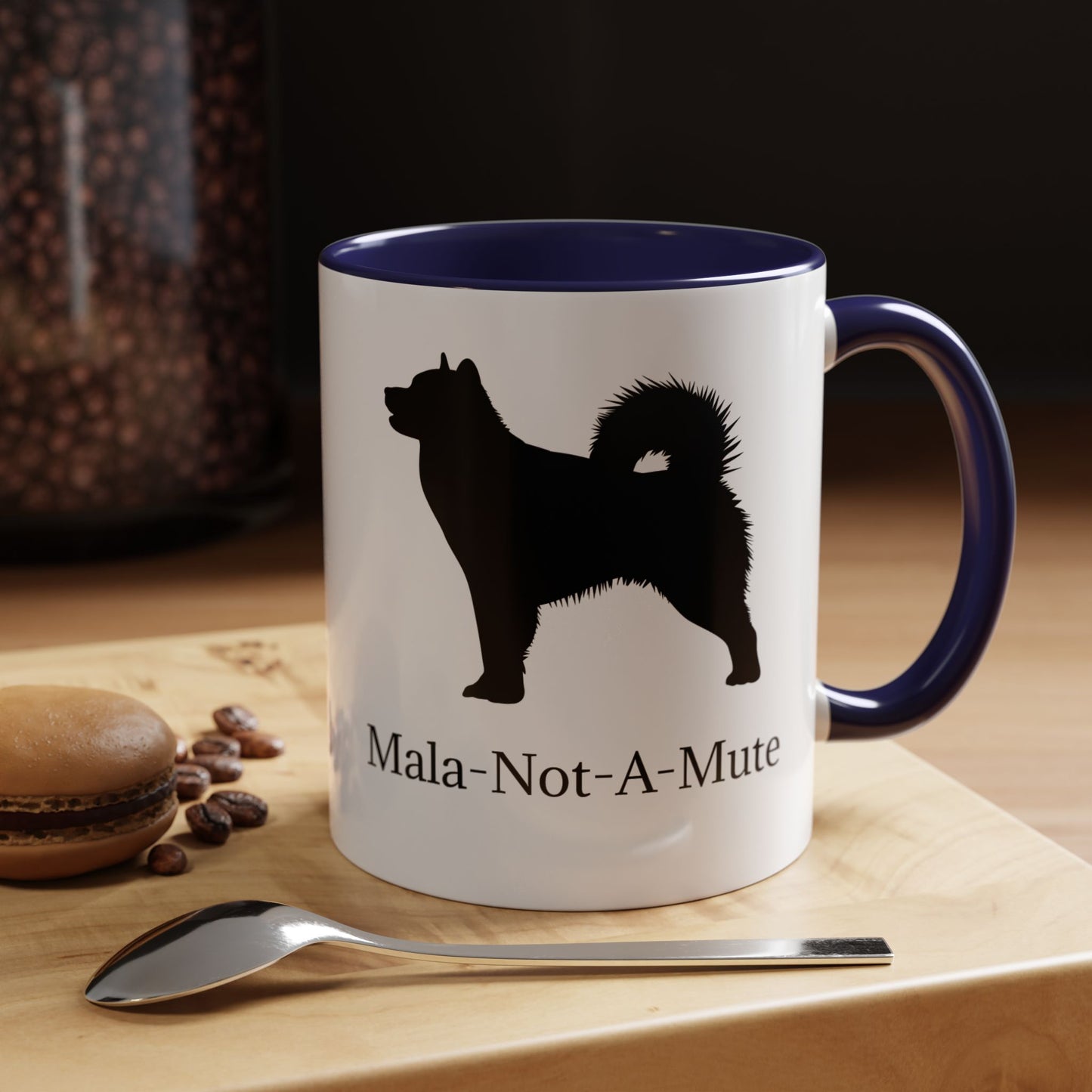 Mala-Not-A-Mute 2-Tone Coffee Mug
