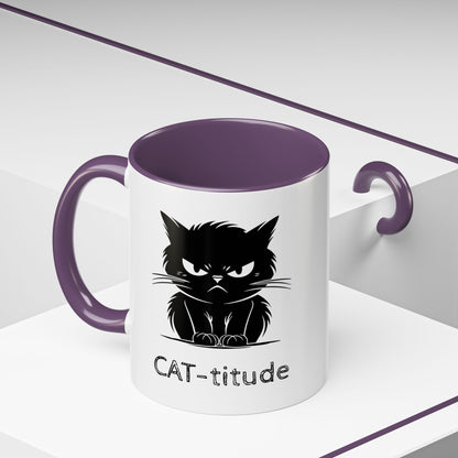 CAT-titude 2-Tone Coffee Mug