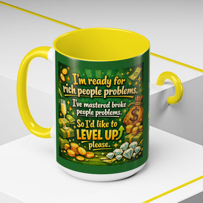 Level Up 2-Tone Coffee Mug