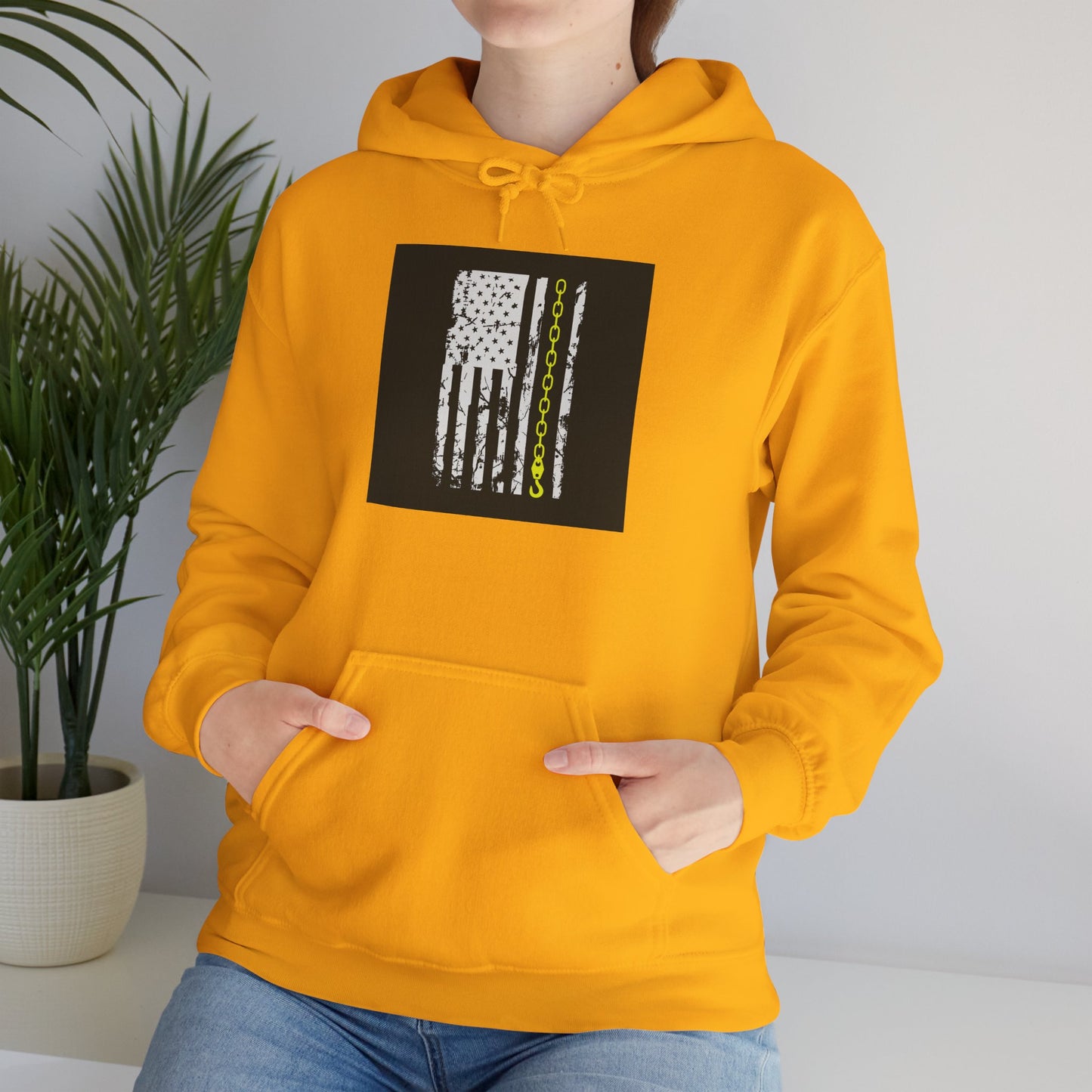 Thin Yellow Line Unisex Hoodie