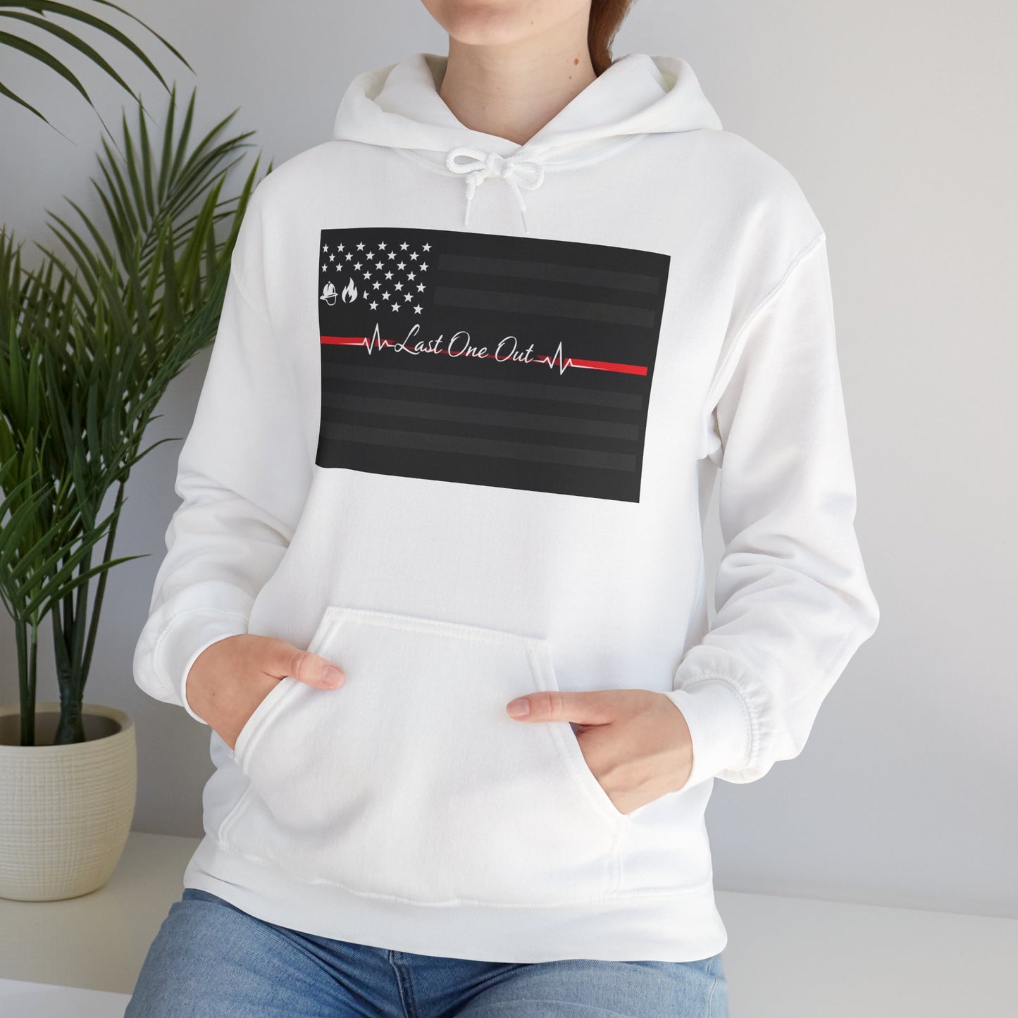 Thin Red Line Unisex Hoodie