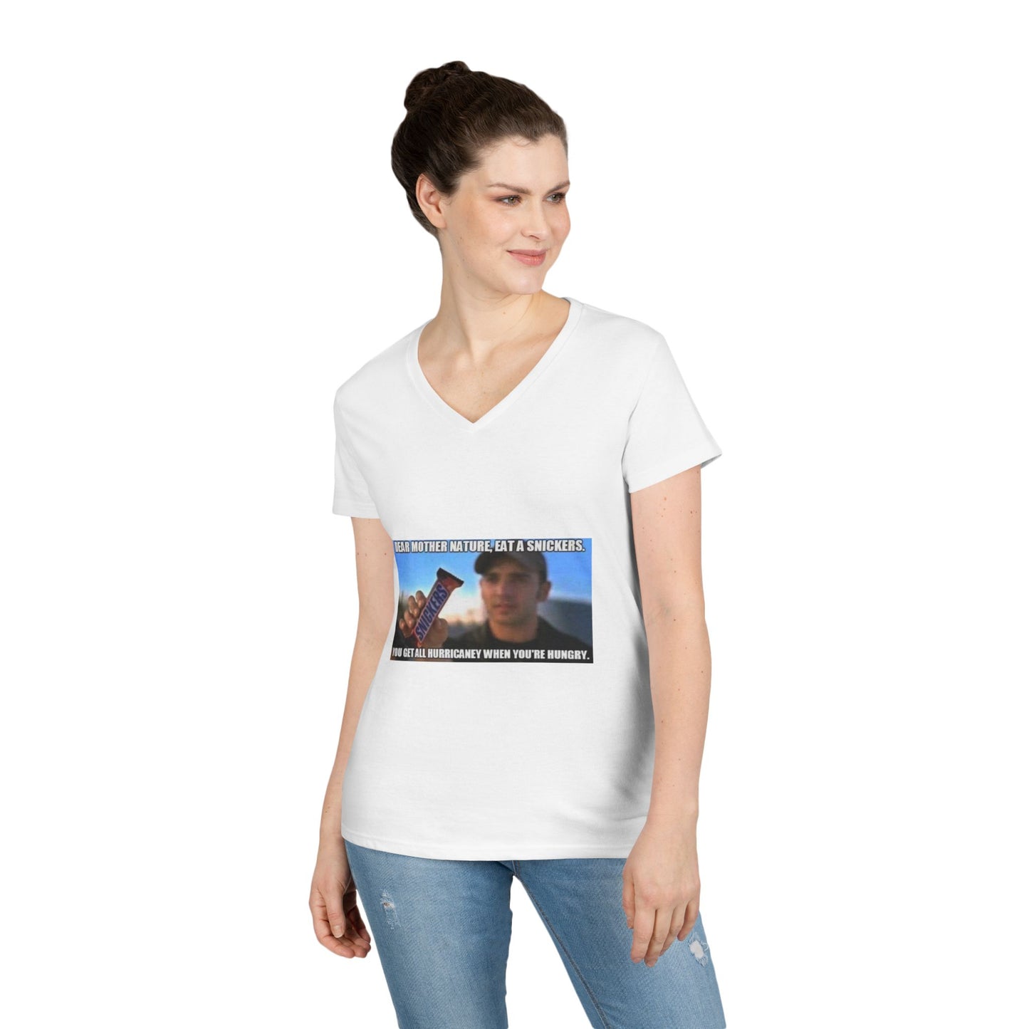 Hurricaney Women's V-Neck T-Shirt