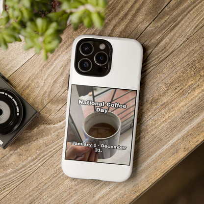 National Coffee Day iPhone Case