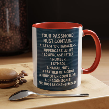 Password 2-Tone Coffee Mug