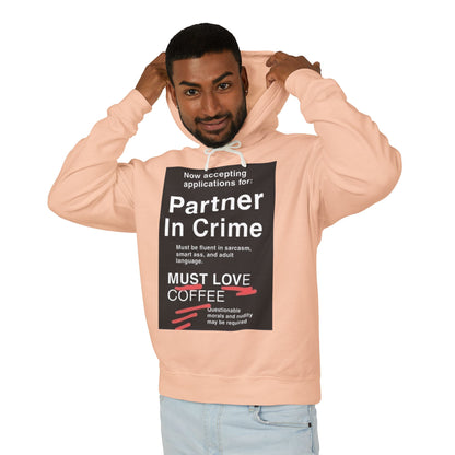 Partner In Crime Unisex Lightweight Hoodie