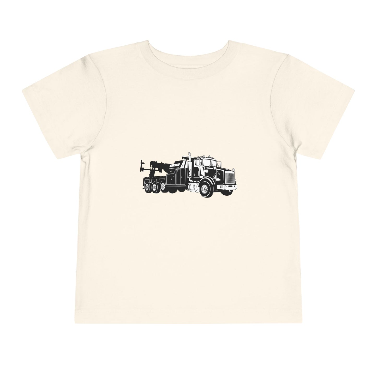 Heavy Tow Truck Toddler Unisex Short Sleeve Crewneck Tee