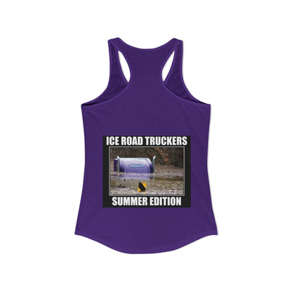 Ice Road Truckers Women's Racerback Tank