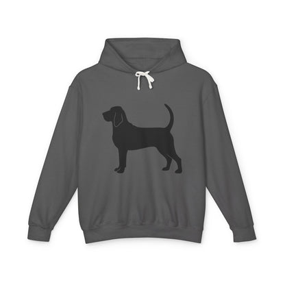 Bloodhound Silhouette Unisex Lightweight Hoodie
