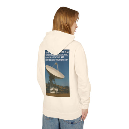 Intelligent Life Unisex Lightweight Hoodie