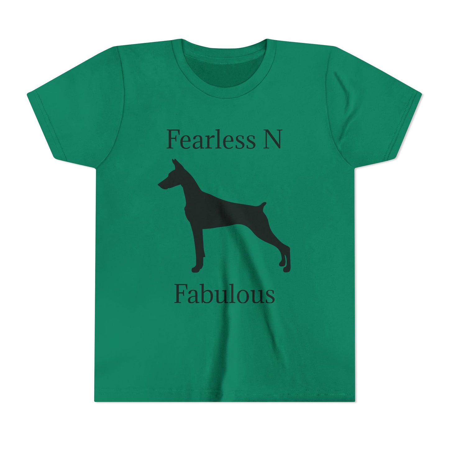 Fearless N Fabulous Youth Unisex Short Sleeve Crewneck Tee