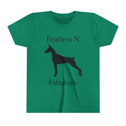 Fearless N Fabulous Youth Unisex Short Sleeve Crewneck Tee