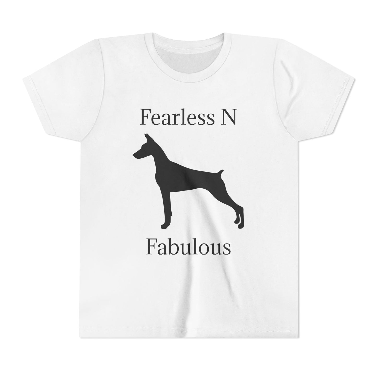 Fearless N Fabulous Youth Unisex Short Sleeve Crewneck Tee