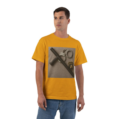 Law Enforcement Appreciation Men's Short-Sleeve Crewneck Tee