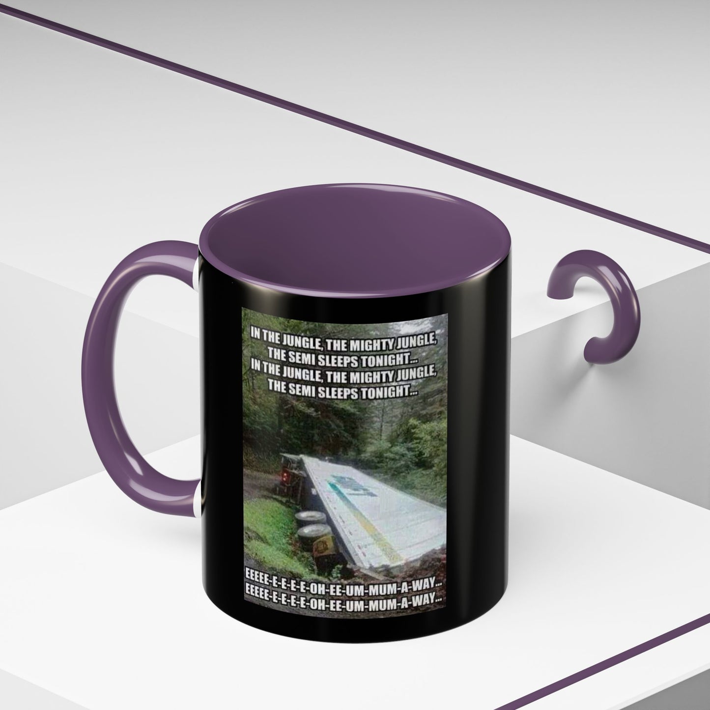 Semi Sleeps 2-Tone Coffee Mug