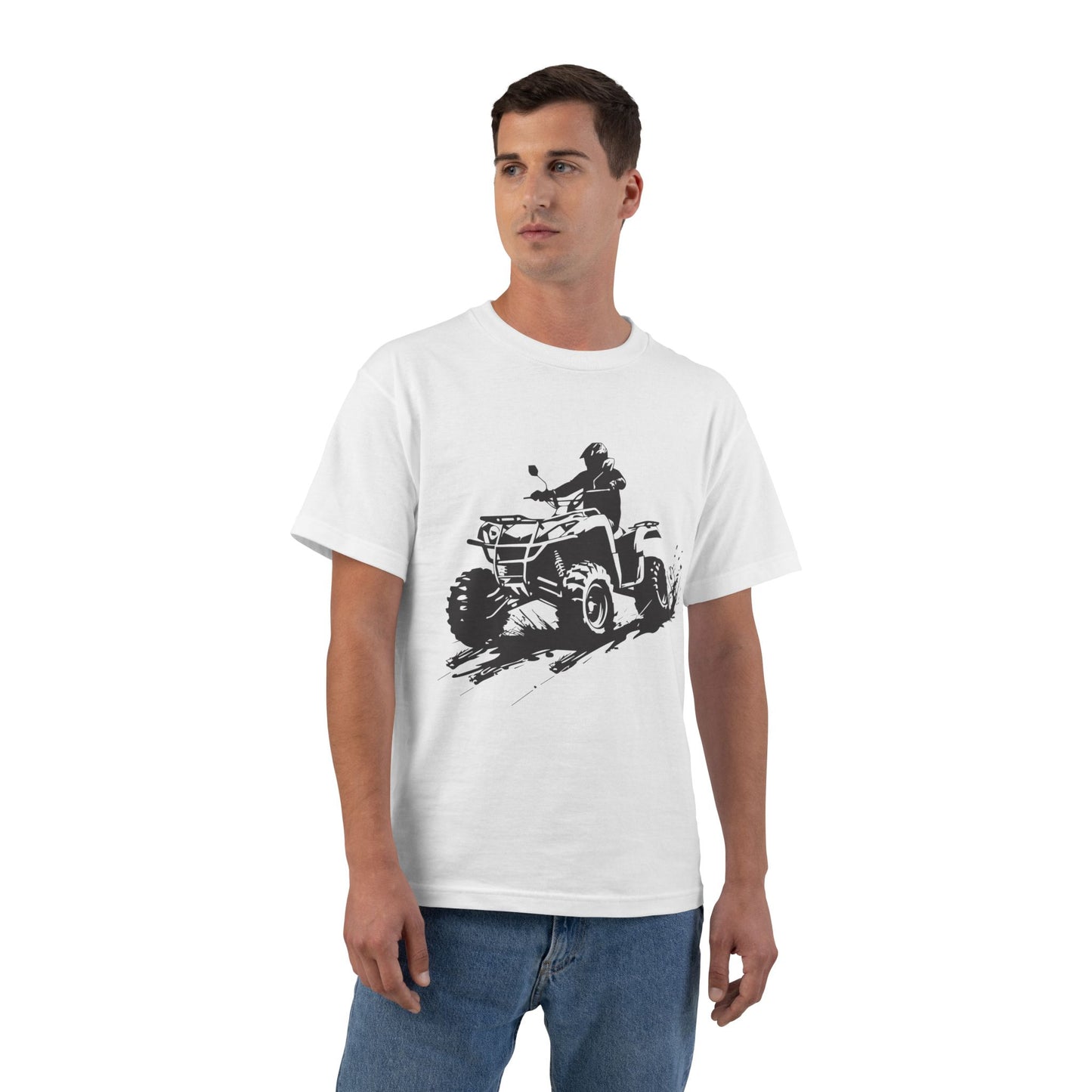 Slingin' Mud Quad Men's Short-Sleeve Crewneck Tee