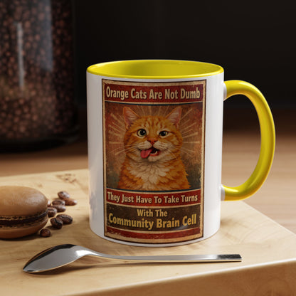 Community Brain Cell 2-Tone Coffee Mug