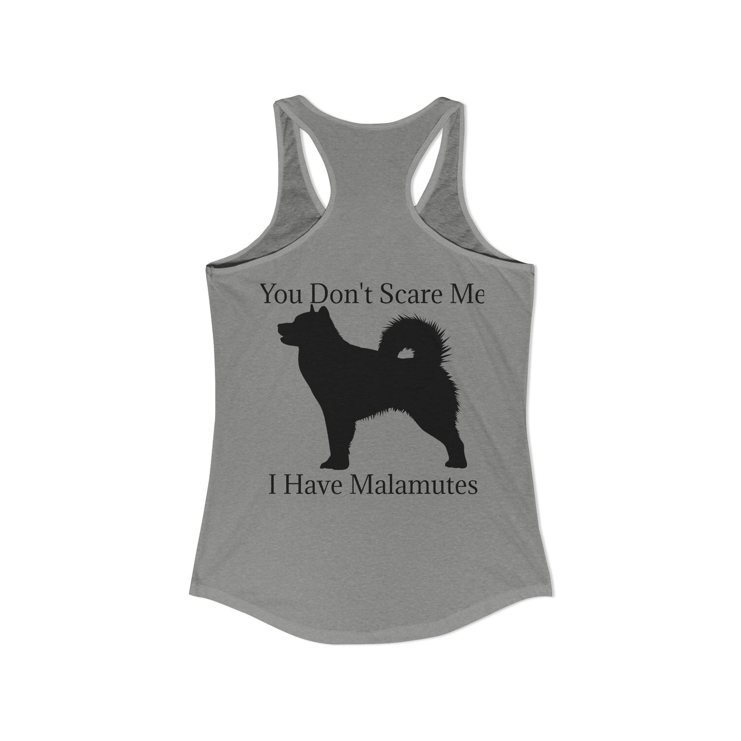 You Don't Scare Me Women's Racerback Tank