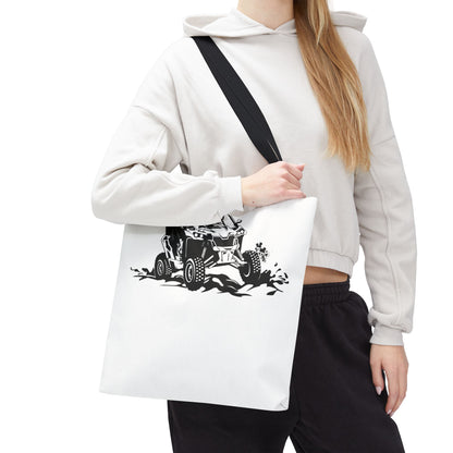 Slingin' Mud Side By Side Tote Bag