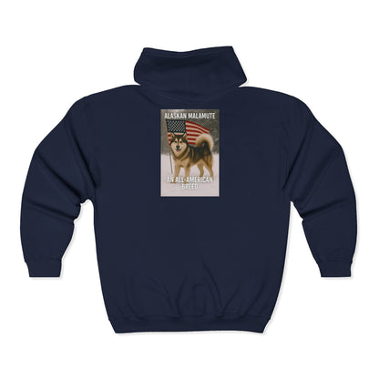 All-American Breed Unisex Full Zip Hoodie