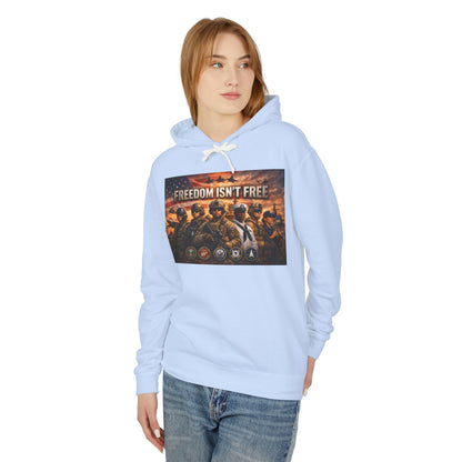 Freedom Isn't Free Unisex Lightweight Hoodie