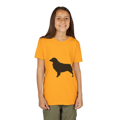 Aussie Silhouette Youth Unisex Short Sleeve Crewneck Tee