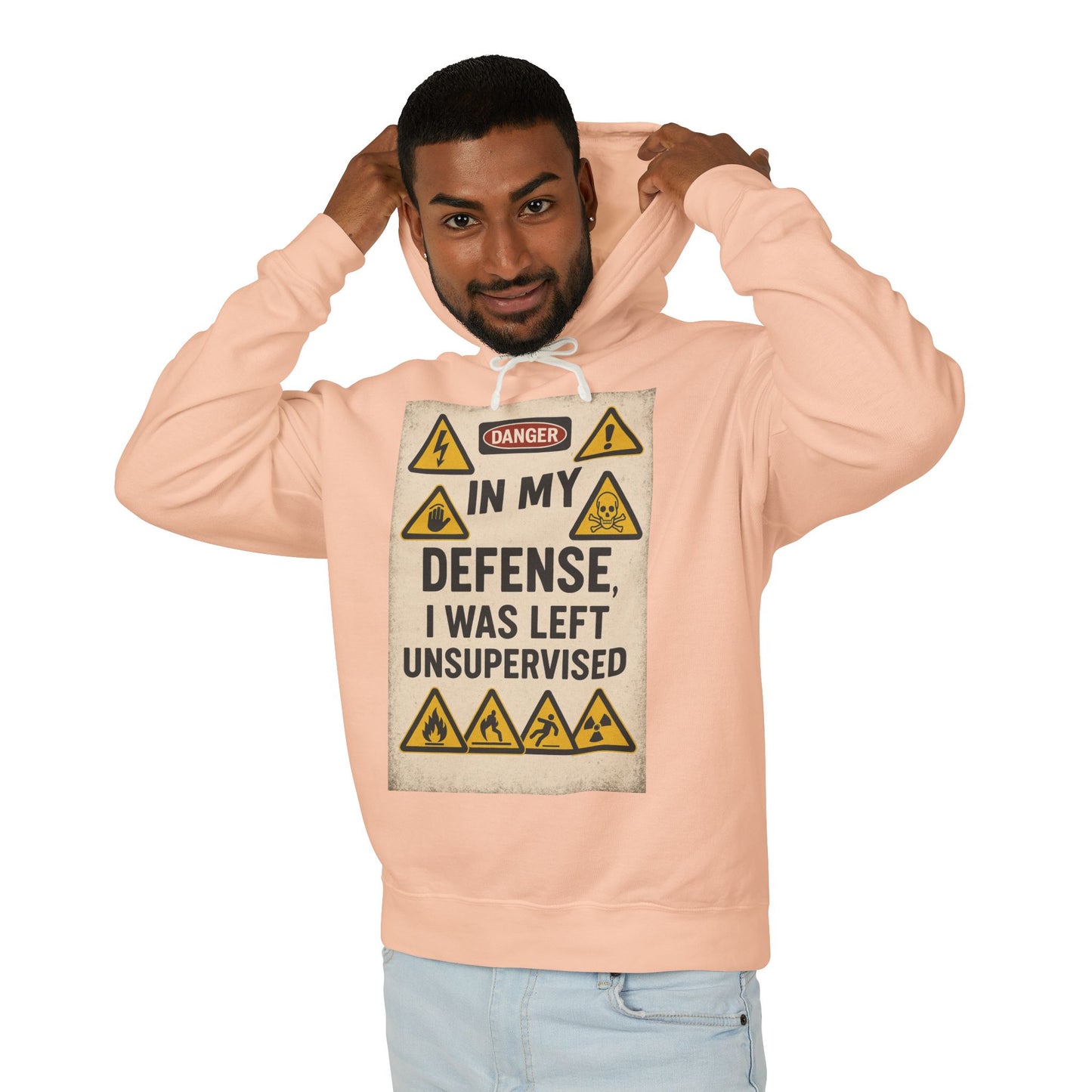 Unsupervised Unisex Lightweight Hoodie