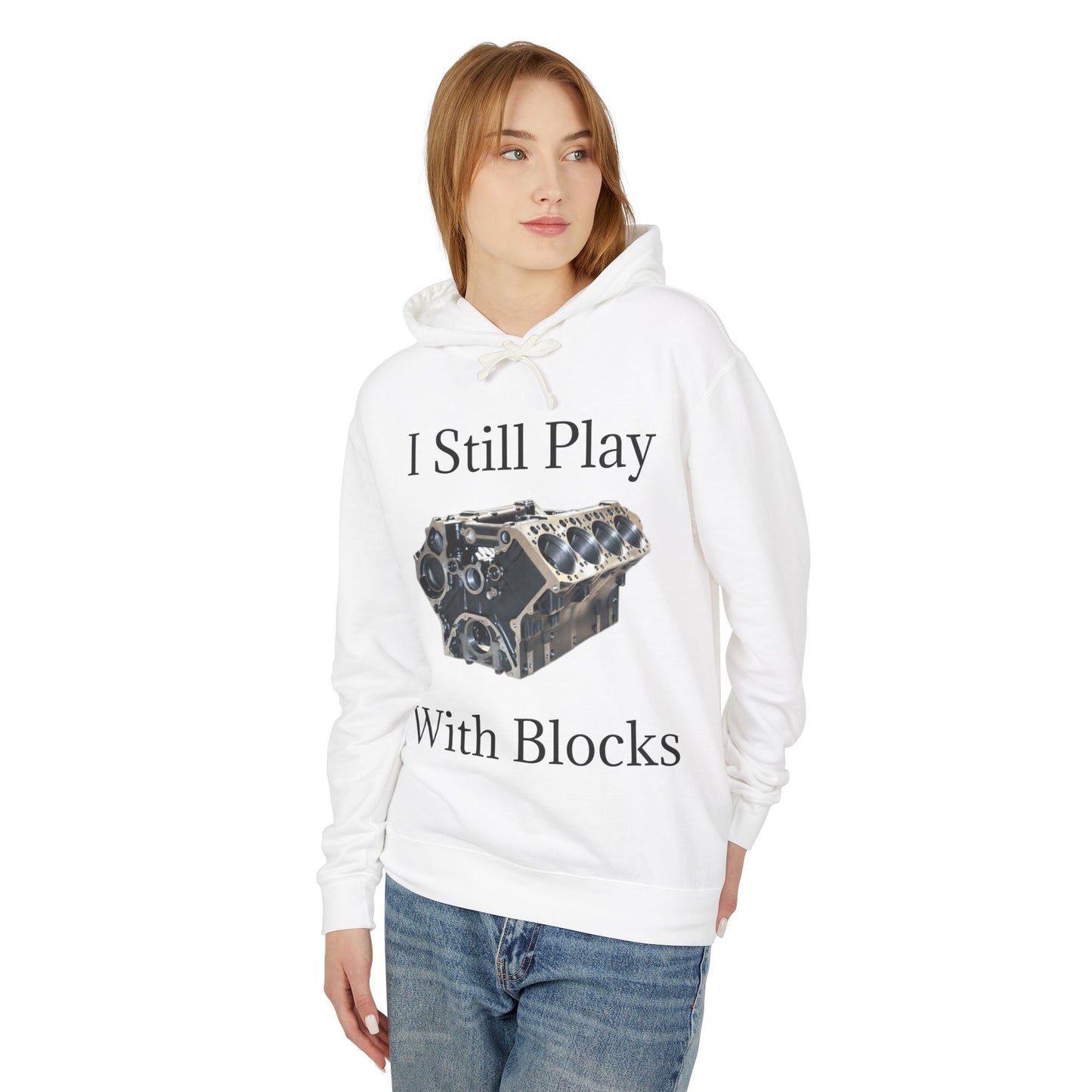 Play With Blocks Unisex Lightweight Hoodie