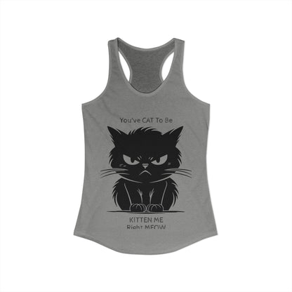 KITTEN Me Women's Racerback Tank